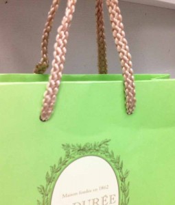 laduree2 オリジナル紙袋 手提げ紐