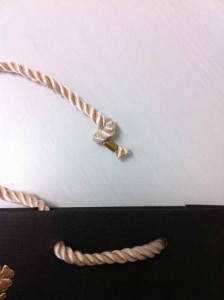 bulgari3 オリジナル紙袋のデザイン