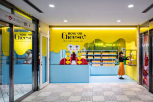 Now on Cheese♪の店舗デザイン