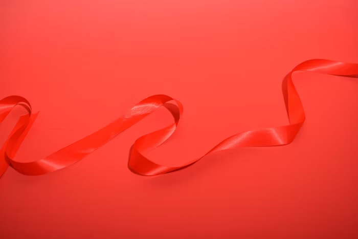 リボンの幅や色の比較イメージ