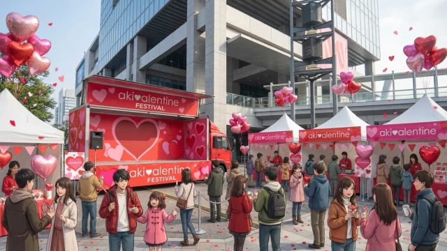 2026年2月15日に開催されるakivalentine